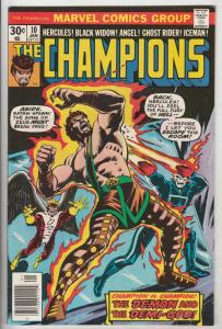 Champions, The #10 (Sep-76) VF/NM High-Grade Ghost Rider, Hercules, Black Wid...