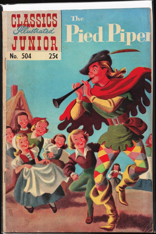 Classics Illustrated Junior #504 (1954) Pied Piper