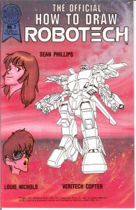 HOW TO DRAW ROBOTECH (BL) 7 VF-NM Sept. 1987 COMICS BOOK