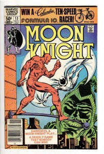 MOON KNIGHT 13 1st DAREDEVIL MEETING,+FIGHT! NM 9.0;KEY COLLECTOR! TRENDING 20