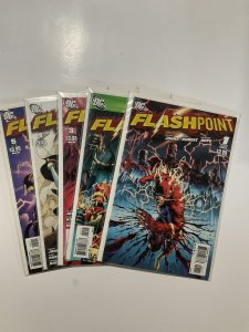 Flashpoint 1 2 3 4 5 1-5 Lot run set Near Mint Nm Dc Comics