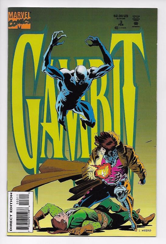 Gambit #1,2,3,4 (1-4) Full Set - X-Men / Rogue / Wolverine (Marvel, 1993/94) NM