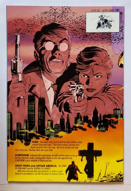 Ghost Rider/Captain America: Fear #1 (Oct 1992, Marvel) 9.0 VF/NM