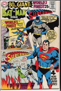 World's Finest Comics #179 (1968) Superman and Batman and Robin