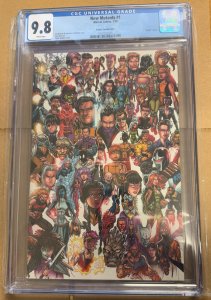 New Mutants #1 Bagley Variant Cover CGC 9.8