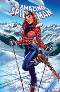 Amazing Spider-Man (2022) #40 NM J.S. Campbell Ski Chalet Variant Cover
