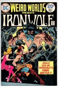 WEIRD WORLDS #10, VF, Iron Wolf, Howard Chaykin, 1972 1974, more in store