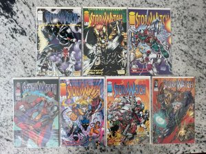 Lot Of 7 Stormwatch Image Comic Books # 1 1 2 2 3 4 5 NM 1st Print Heroes J941