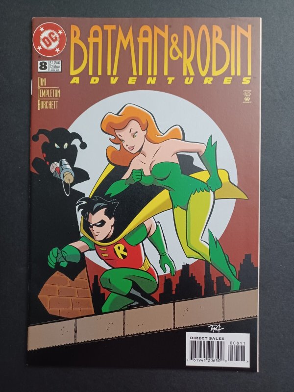 Batman & Robin Adventures #8 - Poison Ivy _ Harley Quinn - 1996 - NM