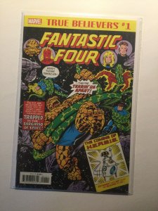 True Believers 1 Fantastic Four Near Mint nm Marvel 