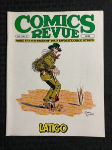 1985 COMICS REVUE Magazine #15 VG/FN 5.0 Latigo / Spider-Man / Flash Gordon