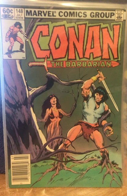 Conan the Barbarian #148 Newsstand Edition (1983)