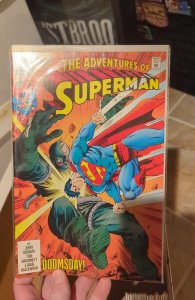 Adventures of Superman #497 (1992) Superman 