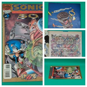 SONIC The HEDGEHOG 1997 Comic #50 END GAME 4 of 4 KNUCKLES Bagged & Boarded