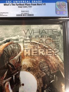 What’s The Furthest Place From Here (2021) # 1 (CGC 9.8 WP) | Variant Cover E
