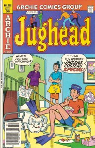 Jughead (Vol. 1) #316 VG ; Archie | low grade comic September 1981 Jacques Coust