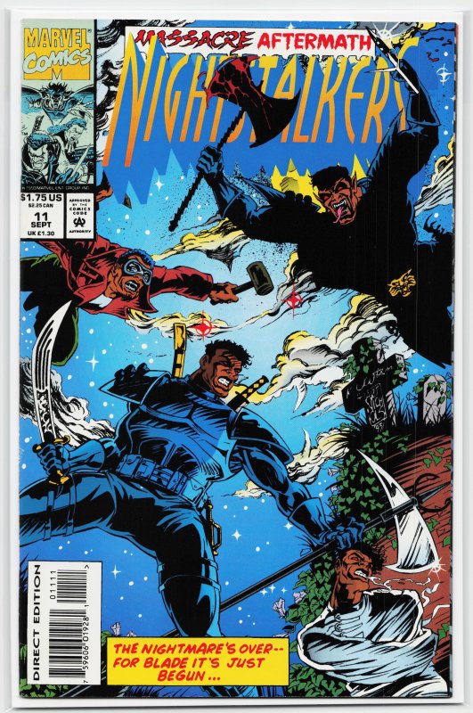 Nightstalkers #11 (1993) Blade