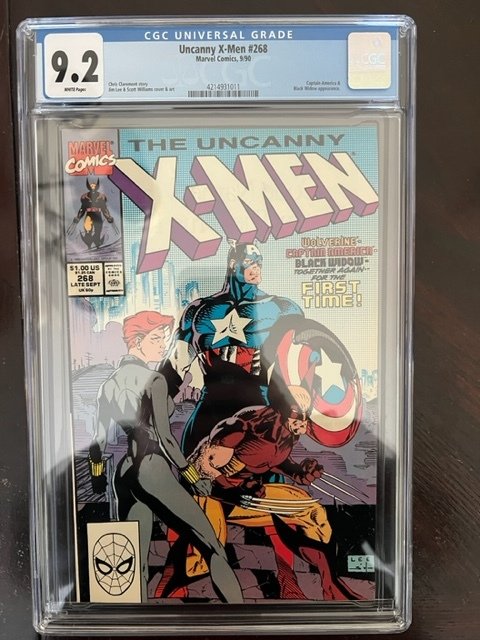 The Uncanny X-Men #268 (1990) - CGC 9.2 - Iconic Cover!