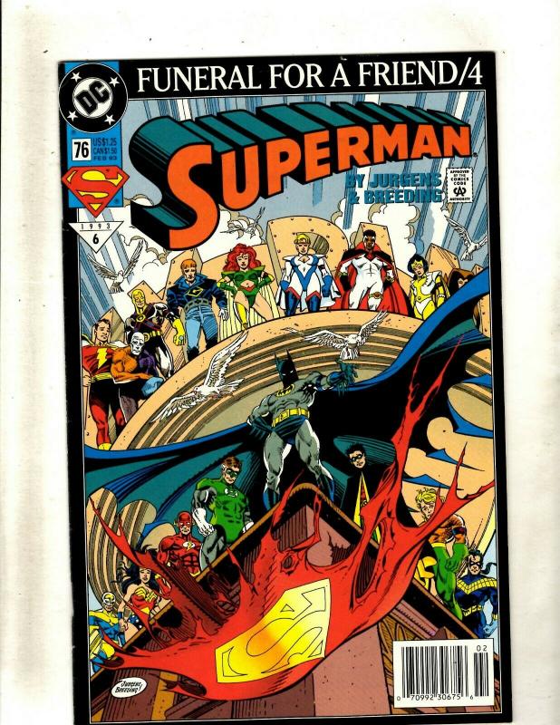 Lot of 8 Superman DC Comics Comic Books #76 79 80 81 82 83 84 88 HY3