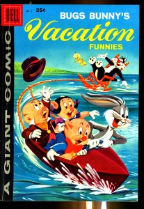 Dell Comics Bugs Bunny's Vacation Funnies #9