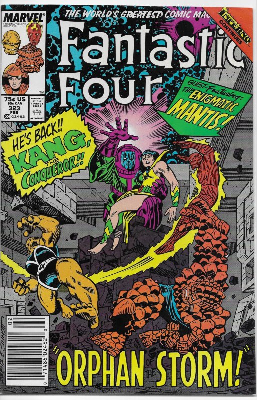 Fantastic Four   vol. 1   #323 FN (Inferno) Englehart/Pollard, Frenz