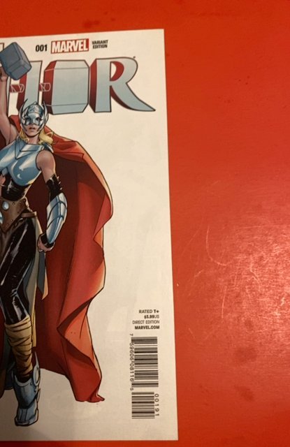 Thor #01 variant Mary Jane foster becomes Thor