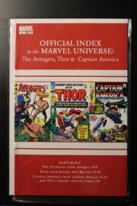 Avengers, Thor & Captain America: Official Index to the Marvel Universe #2 (2...