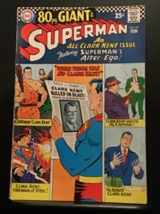 Superman #197 (1967) High-grade giant-size beauty!  VF wow!