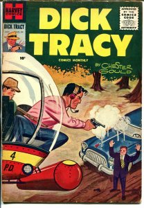 Dick Tracy  #101 1956-painted cover-Chester Gould-FN