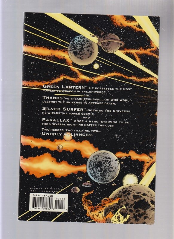 GREEN LANTERN/SILVER SURFER - TRADE PAPERBACK (9.2) 1995