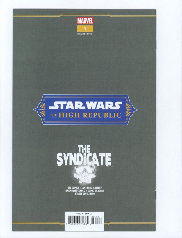 Star Wars: The High Republic #1 Momoko Cover (2022)