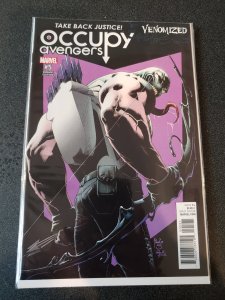 Occupy Avengers #5 (May 2017, Marvel) Venomized Cover