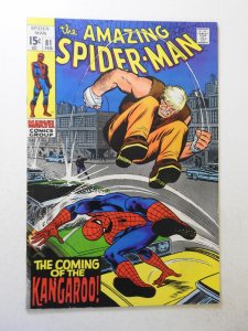 The Amazing Spider-Man #81 (1970) VG+ 2 centerfold wraps detached bottom staple