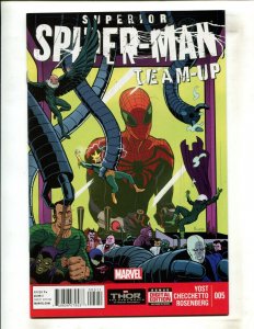 SUPERIOR SPIDER-MAN TEAM-UP #5 (9.2 OB) ALL THE VILLAINS!! 2013