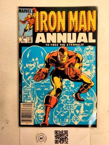 Iron Man Annual #6 NM Marvel Comic Books Avengers Champions Eternals 24 HH28