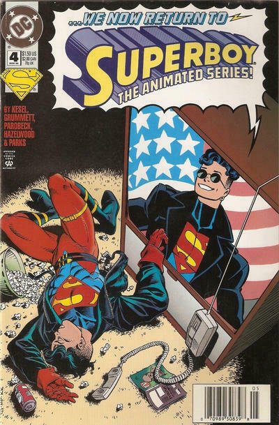 Superboy (3rd Series) #4 (Newsstand) VF; DC | save on shipping - details inside