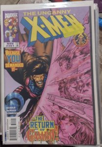 UNCANNY X-MEN #361  1998 MARVEL DISNEY   GAMBIT RETURNS  JUGGERNAUT RETURNS