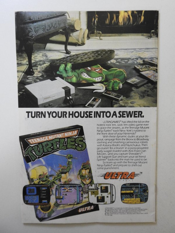 Teenage Mutant Ninja Turtles Adventures #4 Direct Edition (1989) FN- Condition!