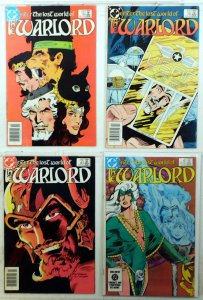 Warlord Lot of 4 #76, 78, 80, 81 (1983) DC Comics 1st Print Comic Books