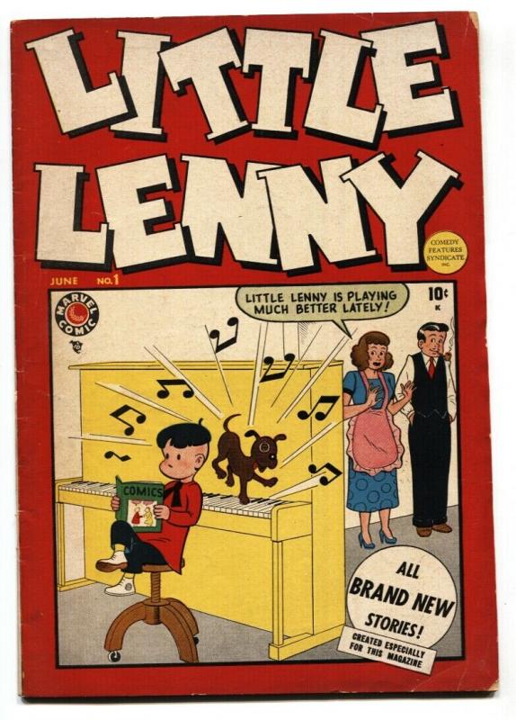 Little Lenny #1 1949- Marvel Golden Age Humor comic VG+