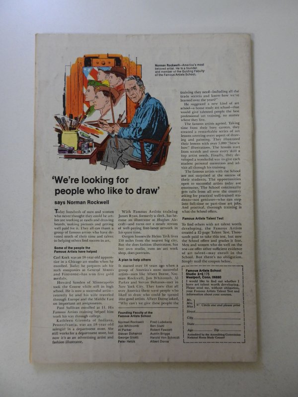 The Avengers #70 (1969) VG condition top staple detached from cover