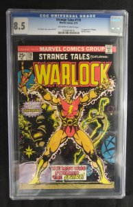 Strange Tales #178 - Jim Starlin story, cover + art. KEY ISSUE - CGC 8.5 - 1975