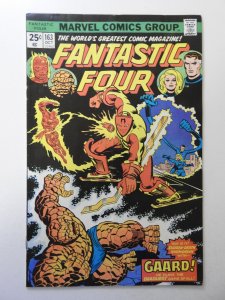 Fantastic Four #163 (1975) VG Condition moisture stain