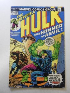 Incredible Hulk #182 GD/VG Condition MVS intact! moisture damage