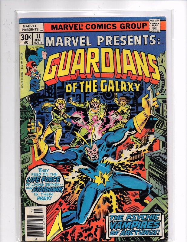 Marvel Comics Marvel Presents #11 Guardians of the Galaxy Yondu Starhawk