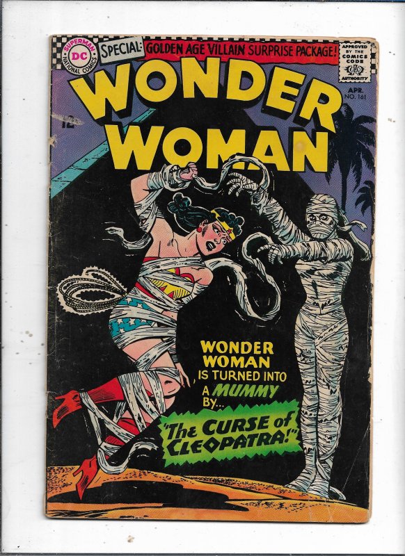 Wonder Woman #161 (1966)  VG