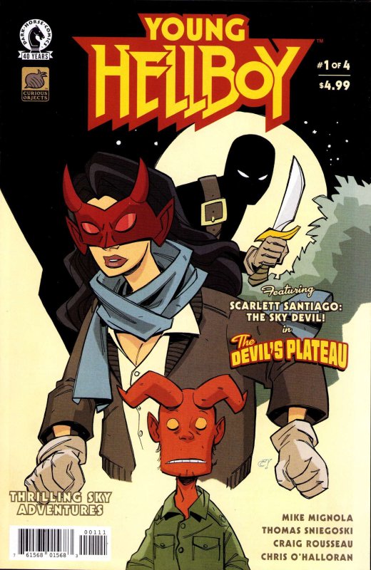 Young Hellboy: Thrilling Sky Adventures #1A VF/NM ; Dark Horse