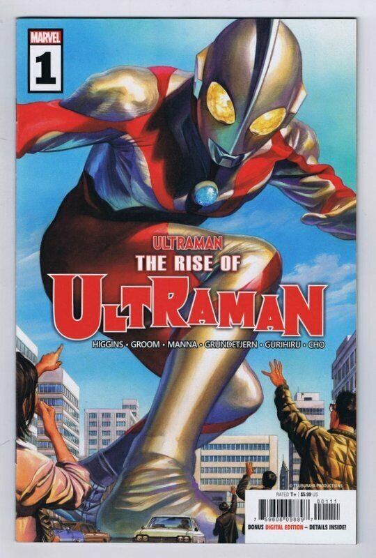 Ultraman Rise Of Ultraman #1 2020 Marvel Comics Alex Ross