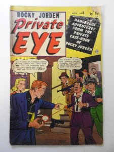 Private Eye #6 (1951) GD Condition moisture damage, mold