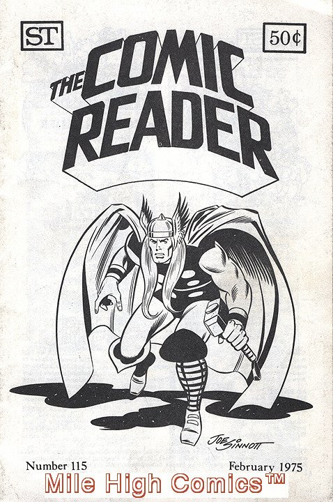 COMIC READER #115 Very Fine Comics Book